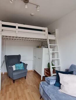 Hochbett STORÅ Ikea, weiß aus Holz - Köln