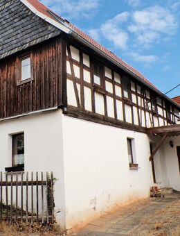 Fachwerkhaus zum sanieren mit Grundstück in Steinpleis zu verkaufen! - Werdau