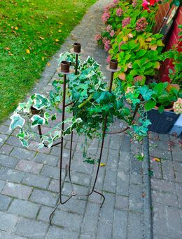 Kerzenständer Metall 1m hoch - Willich Zentrum