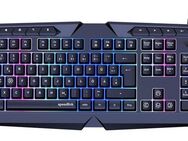 Speedlink LUDICIUM RGB Rainbow – RGB Beleuchtung Gaming-Tastatur (WASD-Umschaltung, Multimediatasten, USB)