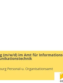Amtsleitung (m/w/d) im Amt für Informations- und Kommunikationstechnik - Coburg