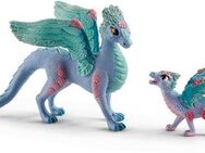 Schleich® Spielfigur BAYALA®, Blütendrache und Kind (70592), (Set)