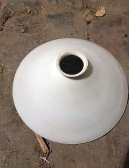 Vintage Lampenschirm Glas weiß - Berlin Tempelhof-Schöneberg