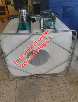 IBC-Container 1000l. 400mm Öffnung inklusive tauchpumpe - Ranstadt
