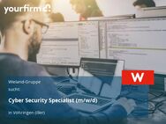 Cyber Security Specialist (m/w/d) - Vöhringen (Bayern)