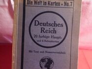 Antike Kartensammlung 1886 - Die Welt in Karten No. 7 / Deutsches Reich - Zeuthen