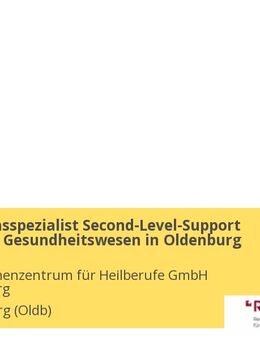 Applikationsspezialist Second-Level-Support (m/w/d) im Gesundheitswesen in Oldenburg - Oldenburg