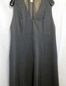 Kleid, grau, Stickerei, Gr. 46 in 33334