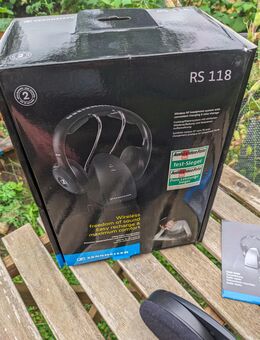 Sennheiser RS 118 HDR Funk Kopfhörer Wireless Over-Ear OVP - Dettum