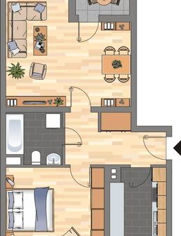 Demnächst frei! 2-Zimmer-Wohnung in Neustadt an der Weinstraße - Neustadt (Weinstraße)