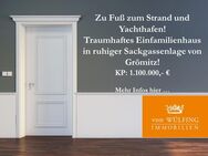 Zu Fuß zum Strand und Yachthafen! Traumhaftes Einfamilienhaus in ruhiger Sackgassenlage von Grömitz! - Grömitz