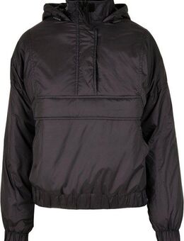 URBAN CLASSICS Allwetterjacke Urban Classics Damen Ladies Panel Padded Pull Over Jacket (1-St)