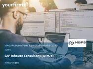 SAP Inhouse Consultant (w/m/d) - Nürtingen