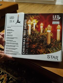 LED-Schaftkerzenkette, innen - für Weihnachtsbaum - Hannover Döhren-Wülfe