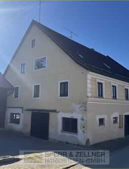 Isen - Handwerker aufgepasst! Wohn- und Geschäftshaus zur Sanierung in guter Lage mit Parkpl. und Nebengebäude - Isen