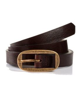 TOM TAILOR Ledergürtel TTMARIAH 2 cm breiter Damengürtel, modisch vielseitig, rustikaler Vintage-look