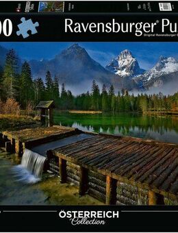 Ravensburger Puzzle Schiederweiher bei Hinterstoder, 1000 Puzzleteile, Made in Germany