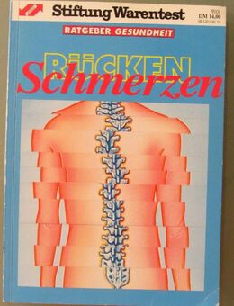 Rücken-Schmerzen. Stiftung Warentest, Ratgeber Gesundheit - Münster