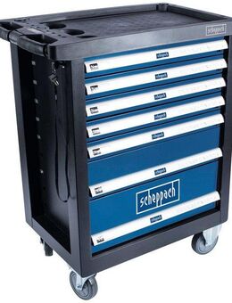 Scheppach Werkstattwagen TW1100, max. Traglast:450 kg, 70-tlg. Werkzeugset, (Set), BxTxH: 47x77,5x97,5 cm