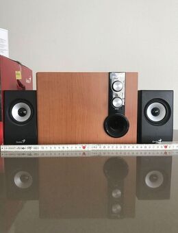 Genius SW-HF2.1 1205 2.1ch Hi-Fi HolzLautsprecher Funktionen Gesamtleistung 32 Watt (RMS) Subwoofer: - Dübendorf