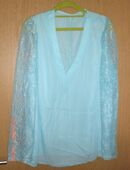 Damen-Langarm Spitze Bluse in 01968