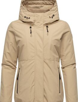 Ragwear Winterjacke Sunniva wasserdichte Winter Damen Jacke mit Teddyfell-Innenfutter