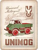 Tolles Unimog 1951 Daimler Truck Blechschild 15x20 cm in 80331