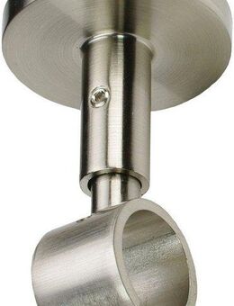 Liedeco Gardinenstangenhalter Deckenträger, Träger 1-läufig "France" - 1 Stück, Gardinenstangen, Vorhangstangen, (1-St), Halter, Träger für Stangen, Rohre 20 mm