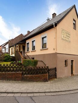 Rohdiamant +Neuer Preis + Einfamilienhaus mit Garten in zentraler Lage von Elversberg zu erwerben - Spiesen-Elversberg