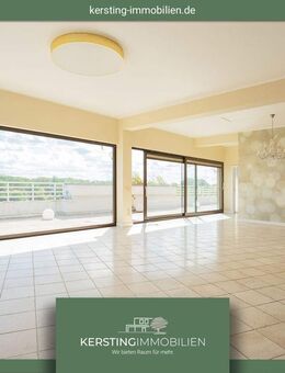 Randgebiet Düsseldorf: Wunderschöne 2,5 Zimmer-Penthousewohnung mit umlaufender Dachterrasse! - Duisburg