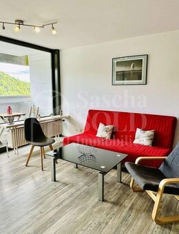 Möbliertes Apartment mit Loggia, Küche & modernem Bad - ideal für Rentner, Nähe Saarbrücken-Güdingen - Saarbrücken