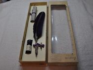 Kalligraphie Set 0136 violett mit Gänseschreibfeder und 10 ml Tinte  in einer Geschenkbox - Aschaffenburg