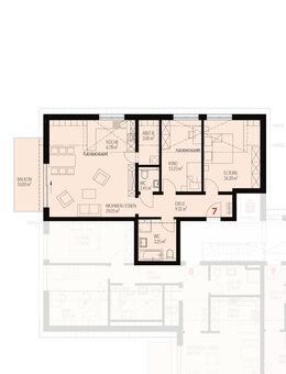 Neubau: 3-Zimmer Dachgeschoss mit Balkon im Kanderhof, Binzen Nr.7 - VERKAUFT - Binzen