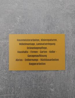 Ein Mann für alles. Ihr Allround Handwerker - Magdeburg