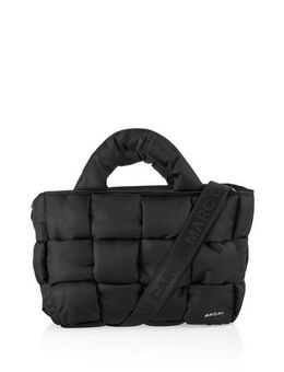 Marc Cain Handtasche Sports Check It Up!, Handtasche, Mini Bag, Umhängetasche mit wattiertem 3D-Effekt