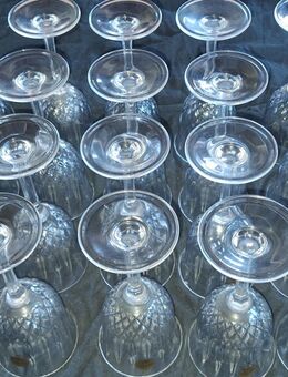 Sekt,Wein und Sherry Gläser (49x Crystal ) - Florstadt