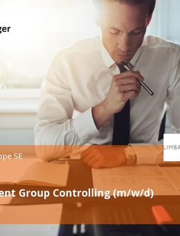 Werkstudent Group Controlling (m/w/d) - Heidelberg