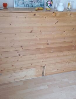 Aufklappbares Wandbett 100x200 Vollholz - Sprockhövel
