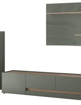 INOSIGN Wohnwand City/Giron, moderne Anbauwand, Komplettset in vielen Farben verfügbar, (Set, 3-St), enthält ein Lowboard, ein Highboard & ein Wandboard