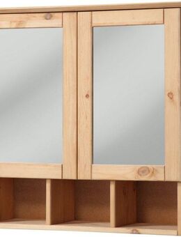 welltime Spiegelschrank Landhaus Sylt Breite 62,5 cm, aus Massivholz