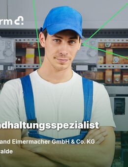 Prozessverantwortlicher (m/w/d) für Wartung und Instandhaltung - Nordwalde