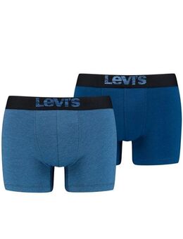 Levi's® Boxershorts LEVIS MEN OPT ILL BOXER BRIEF ORG CO 2P (2er Pack) mit breitem Logobund