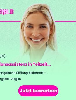 Stationsassistenz (m/w/d) in Teilzeit (30 - 35 Std./Woche) - Bargfeld-Stegen