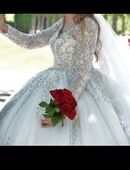 Hochzeitskleid, Prinzessinnenkleid. A-Linie Unikat in 67065