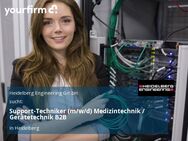 Support-Techniker (m/w/d) Medizintechnik / Gerätetechnik B2B - Heidelberg