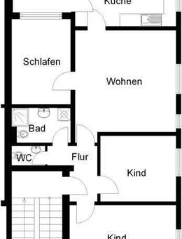 Attraktiv! Ansprechende 4-Zimmer-Wohnung (WBS) - Hannover