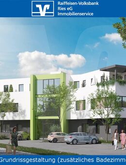 Penthauswohnung (Nr. 1) im Ärztehaus Nördlingen - Neue Grundrissgestaltung (zusätzliches Badezimmer) möglich! - Nördlingen