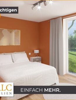 Charmante Erdgeschosswohnung mit Gartenanteil - Erstbezug! - Aindling