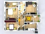 4- Raumwohnung plus Loggia auf Wunsch mit Übernahme Einbauküche - Gotha