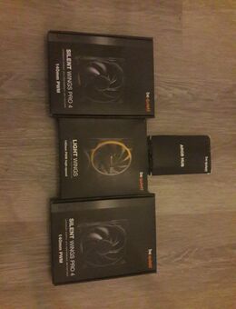 3 Computer Lüfter Silent Wings Pro 4 + 1 Light Wings - Herne Mitte